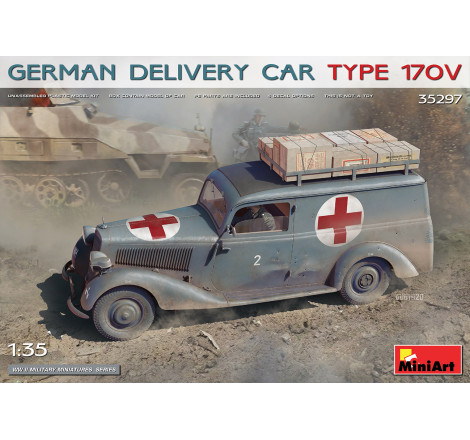 MiniArt German Delivery Car Type 170V 1:35 référence 35297