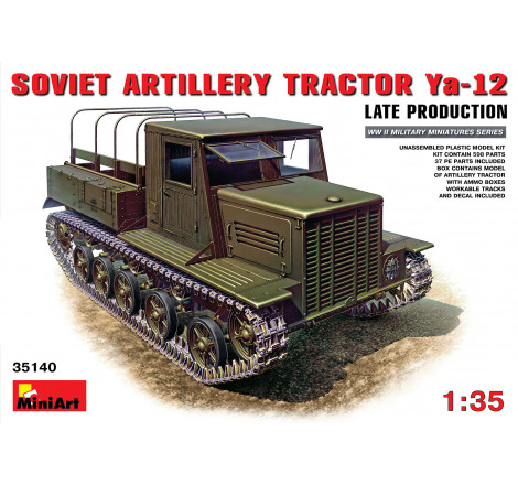 MiniArt Soviet Artillery Tractor Ya-12 (late production) 1:35