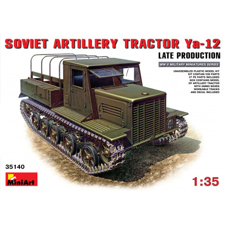 MiniArt Soviet Artillery Tractor Ya-12 (late production) 1:35