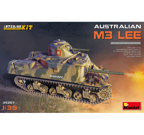 MiniArt M3 Lee Australian 1:35 référence 35287