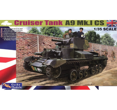 Gecko Models Maquette Cruiser Tank A9 MK.1 CS 1:35 référence 35GM004