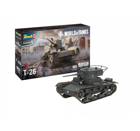 Revell Maquette T-26 World Of Tanks 1:35