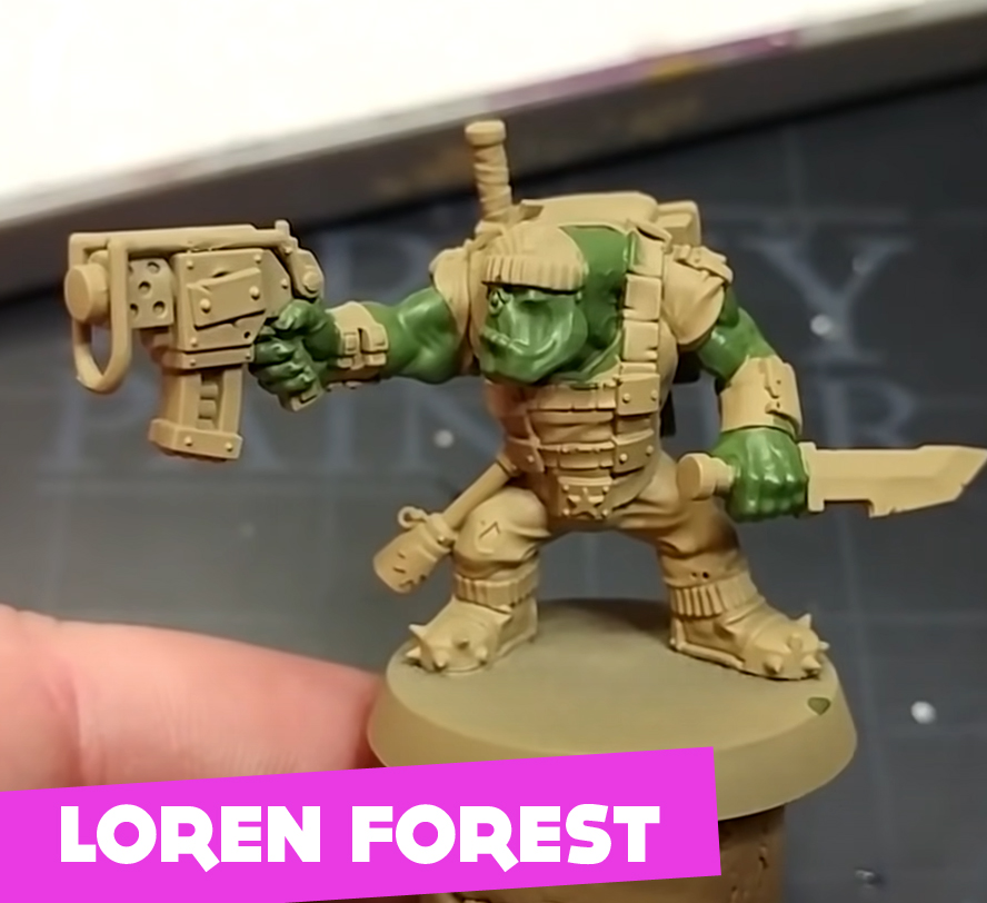 Peindre un Ork Kommandos Kill Team Warhammer