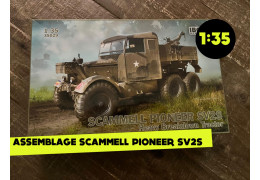 Scammell Pioneer SV2S Heavy Breakdown Tractor [assemblage & peinture] IBG Models 1:35