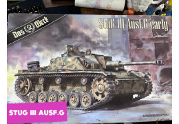 Review + montage maquette Das Werk Stug III Ausf.G DW16001 1:16