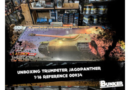 Unboxing maquette Trumpeter® Jagdpanther référence 00934 1:16