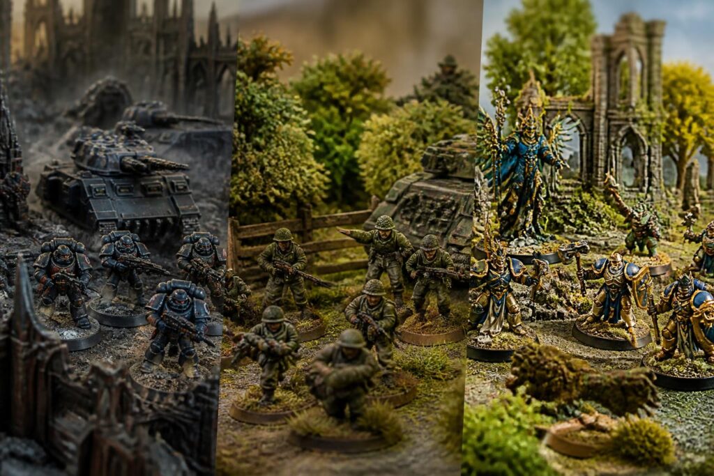 Le wargaming pour débuter : Warhammer 40K, Bolt Action et Age of Sigmar expliqués