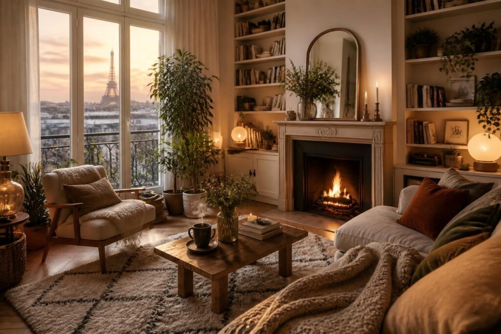 découvrez la maison cocoon à paris, un lieu chaleureux où règne une ambiance cosy et une décoration inspirante pour un séjour inoubliable.