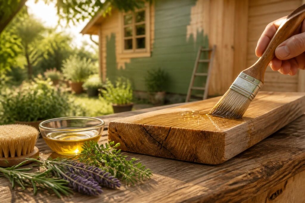 découvrez comment préparer et traiter naturellement le bois extérieur avant de le peindre pour assurer une meilleure protection et une finition durable.