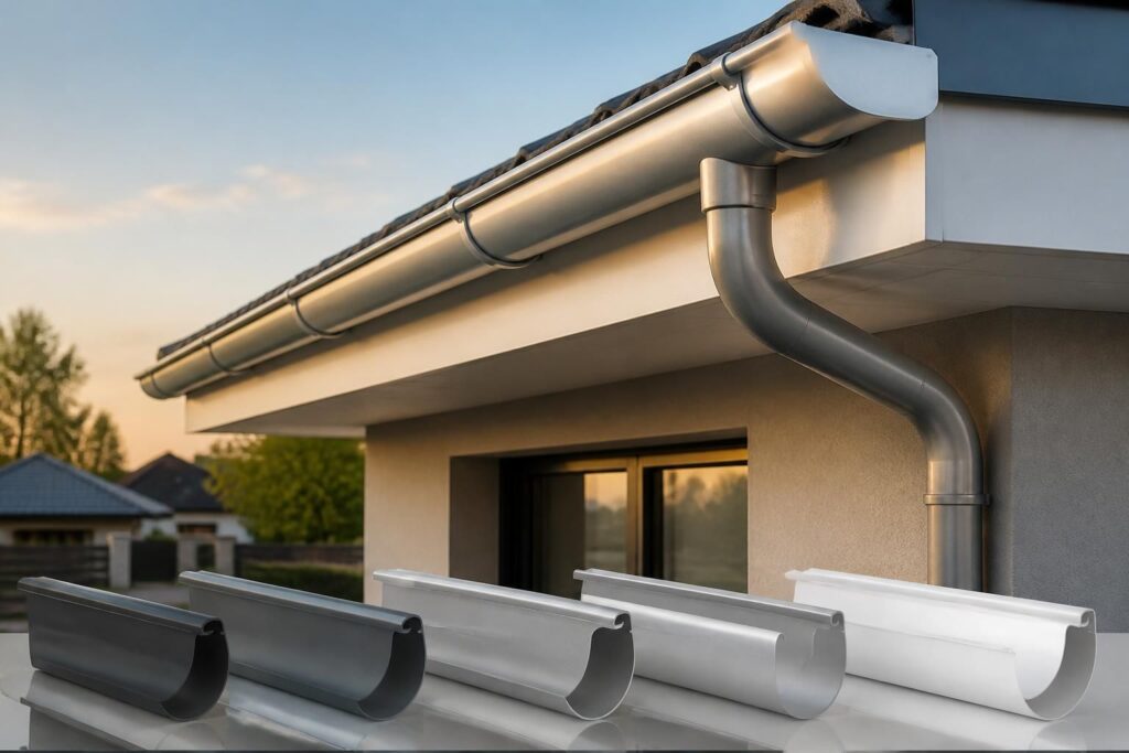 découvrez nos modèles de gouttières alu corniche, leurs prix compétitifs et nos conseils d'installation pour protéger efficacement votre maison.