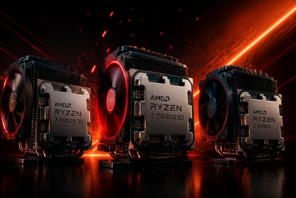 découvrez les promotions exclusives sur les processeurs ryzen 7, incluant les modèles puissants 7800x3d, 9800x3d et 5700x. profitez des meilleures offres dès maintenant !
