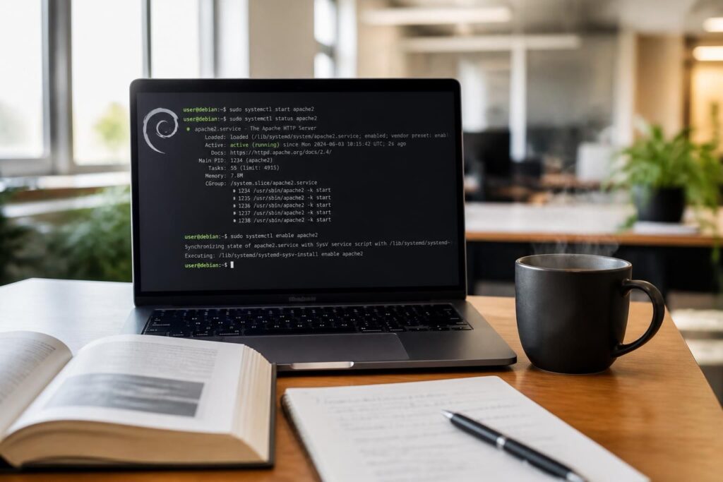 apprenez à démarrer un serveur apache sur linux debian grâce à ce tutoriel d’installation simple et détaillé, idéal pour débutants et administrateurs.
