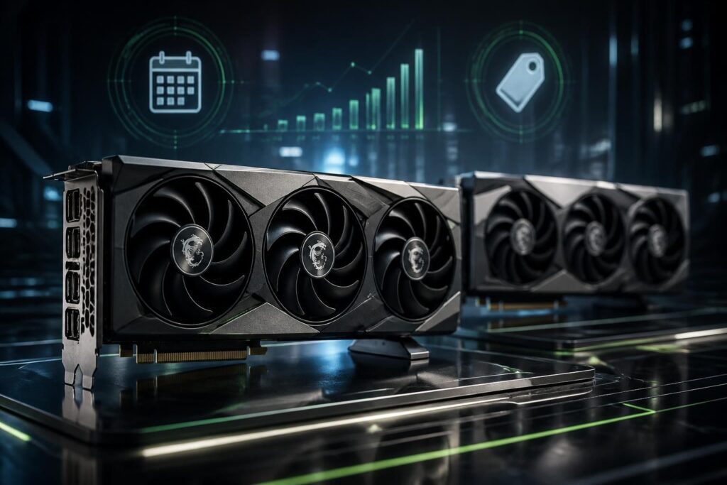 découvrez la date de sortie, le prix et un comparatif détaillé entre la rtx 5070 ti super et la rtx 5080 pour choisir la meilleure carte graphique adaptée à vos besoins.