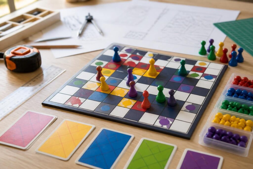 dimension jeu tac tik : fabriquer un jeu aux bonnes proportions facilement