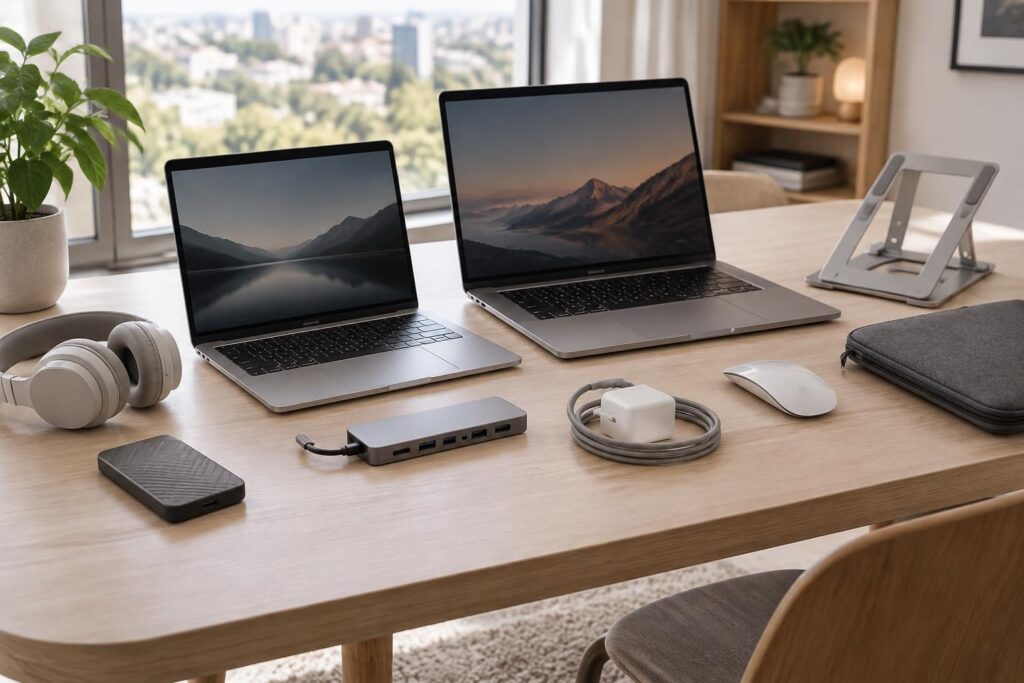 découvrez les accessoires apple indispensables pour macbook air et macbook pro : chargeurs, hubs, protections et équipements pour optimiser votre mac.