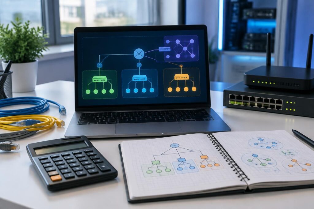 utilisez notre calculatrice réseau ipv4 pour calculer facilement les sous-réseaux, masques, plages d’adresses et informations ip grâce à des outils pratiques.
