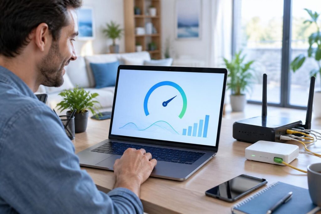 Degroup Test : comment mesurer votre débit internet ADSL et fibre facilement