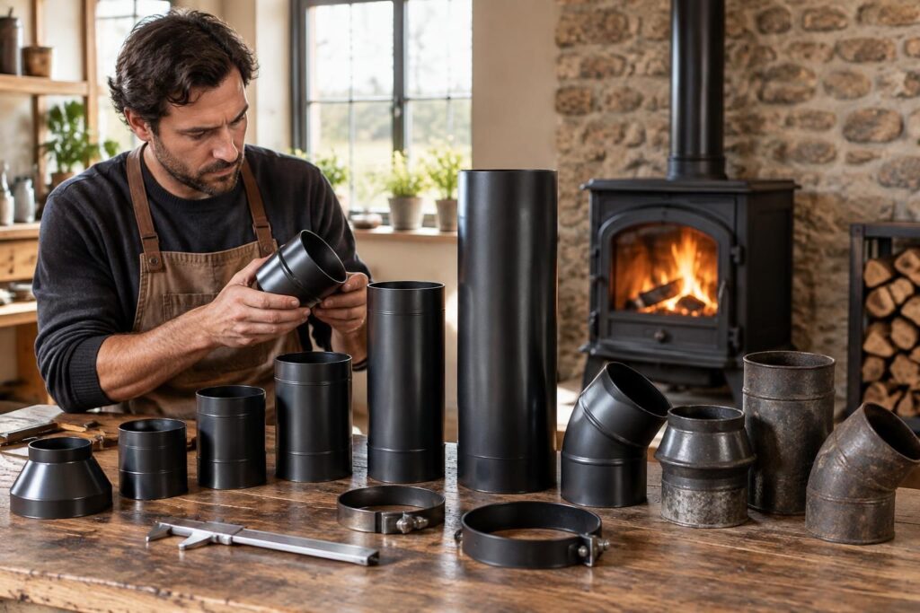 Fumisterie poêle à bois : choisir le bon diamètre et les meilleurs fournisseurs