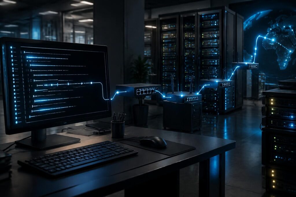 découvrez les équivalents de tracert sous linux : utilisez traceroute et explorez des alternatives pour analyser le chemin emprunté par vos données.