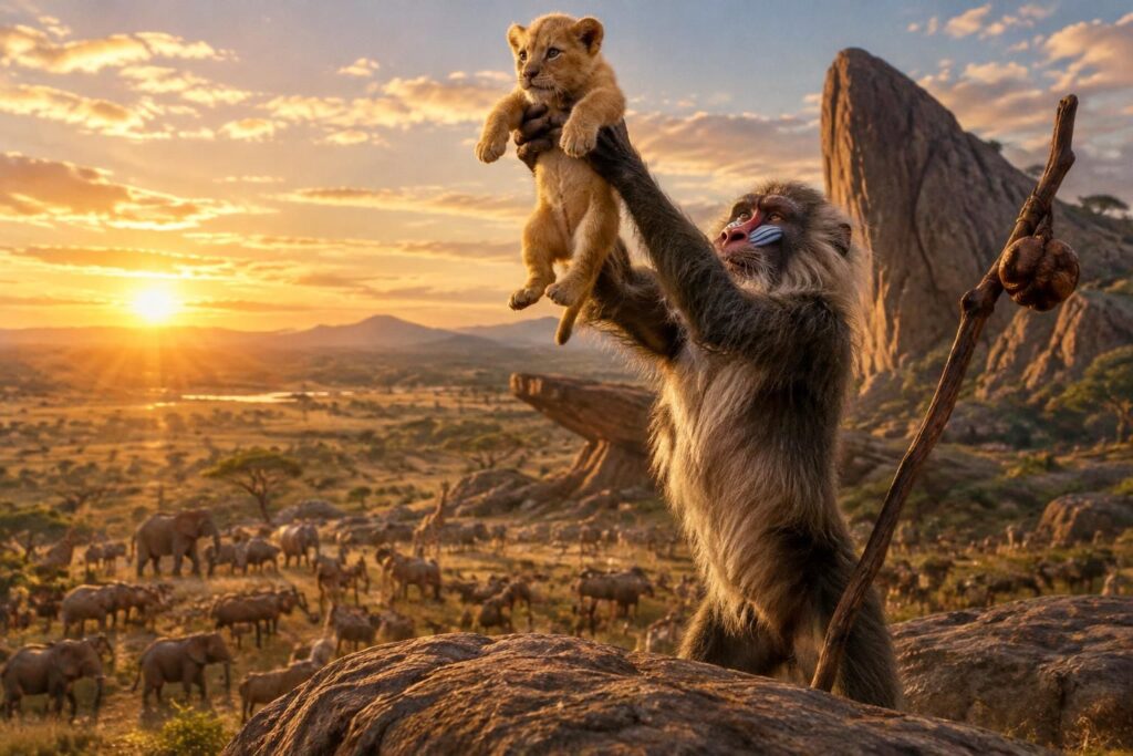 Rafiki dans Le Roi Lion : rôle et symbolique du personnage culte